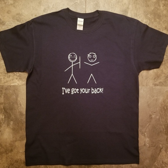 I got your back comical tee shirt - Picture 1 of 1